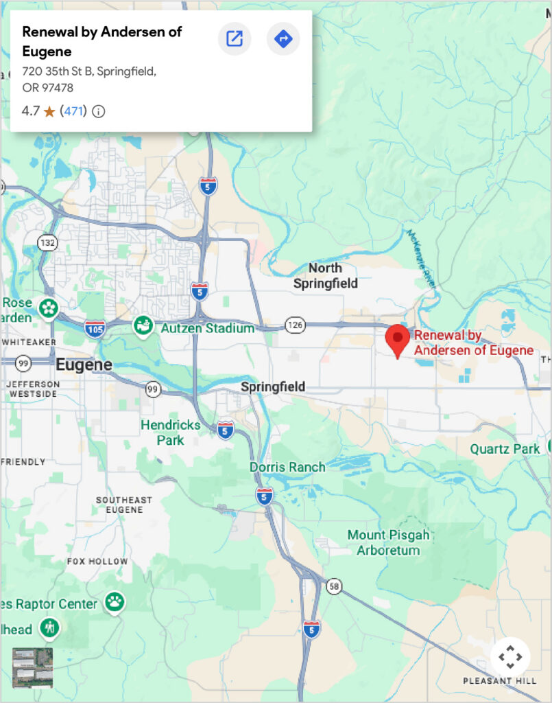 Renewal By Andersen Eugene location on Google Maps